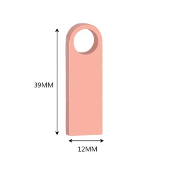 128GB 2.0 USB Flash Drive Rose Gole NWT - Picture 2 of 2